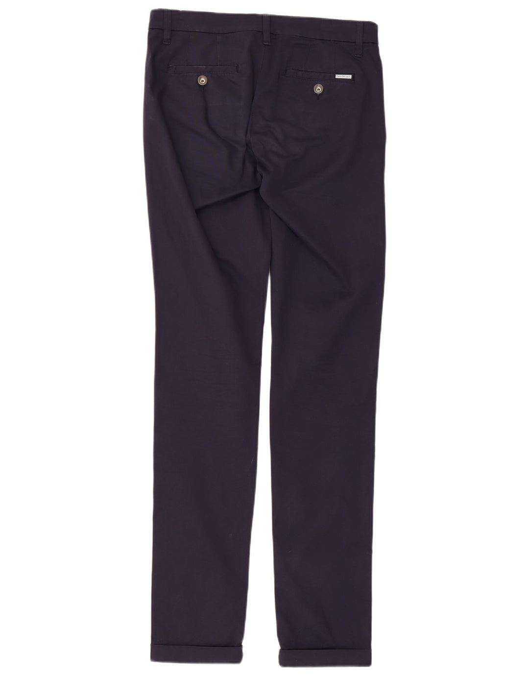 Calvin Klein Ανδρικό Slim παντελόνι Chino W29 L34 Navy Blue Cotton