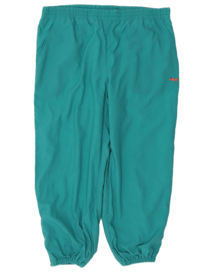Ανδρική φόρμα Fila Full IT 54 XL Green Colourblock Polyamide