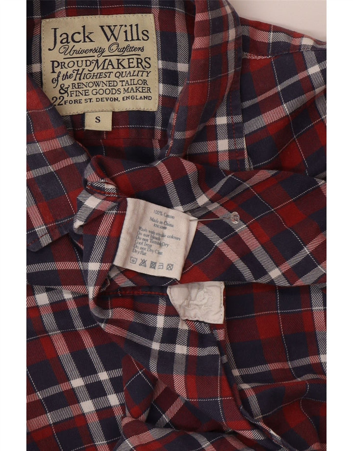 Ανδρικό πουκάμισο Jack Wills Small Red Check Cotton