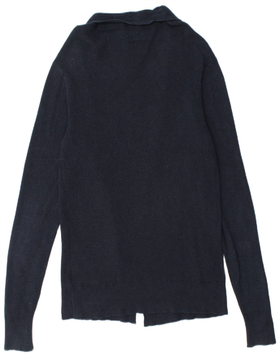 ALL SAINTS Γυναικεία ανοιχτή ζακέτα UK 10 Small Navy Blue Cotton