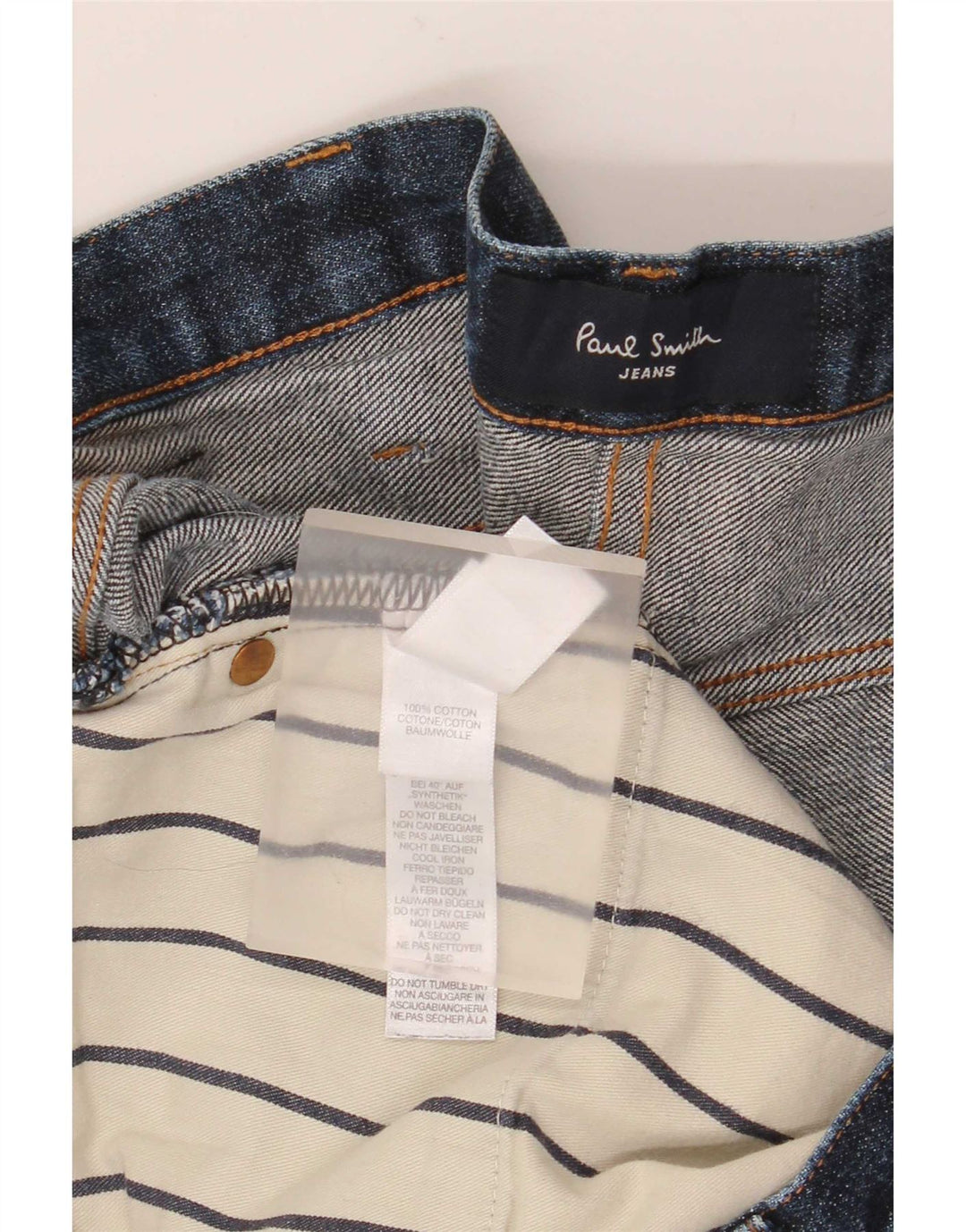 Paul Smith Ανδρικό Slim Jeans W36 L32 Blue Cotton