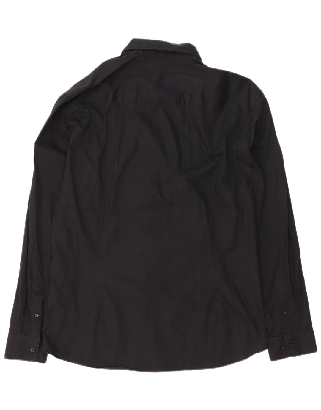Ανδρικό πουκάμισο Jack & Jones 2XL μαύρο βαμβακερό