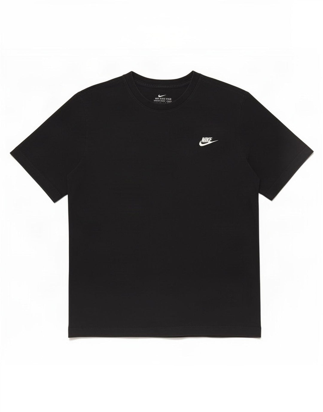 Ανδρικό μπλουζάκι Nike, μεσαίο μαύρο βαμβακερό