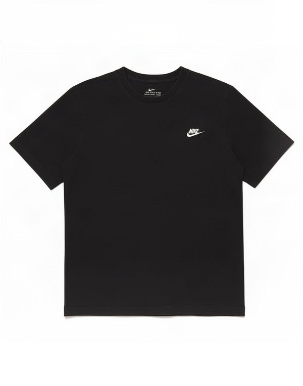 Ανδρικό μπλουζάκι Nike, μεσαίο μαύρο βαμβακερό