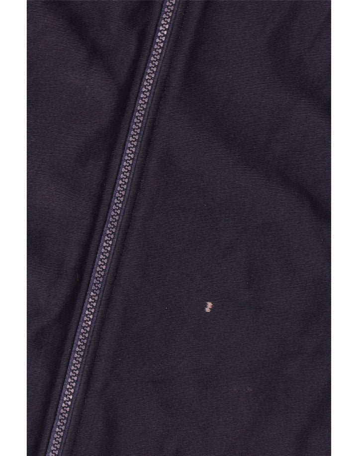 Marks & Spencer Γυναικείο Bomber Jacket UK 16 Large Navy Blue Cotton
