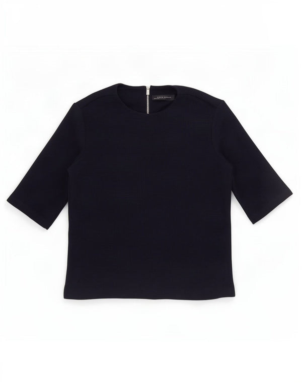 Zara Γυναικεία Μπλούζα Τοπ UK 10 Small Navy Blue