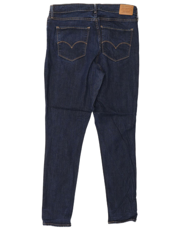 LEVI'S Γυναικεία 721 Ψηλόχρωμα Skinny Jeans W31 L30 Blue Lyocell