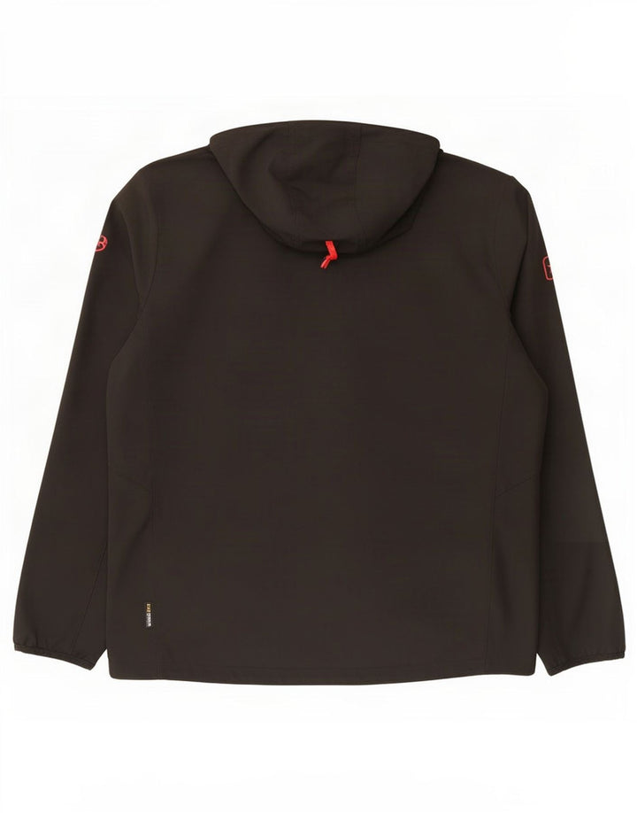 Jack Wolfskin Ανδρική φόρμα με κουκούλα Top Jacket UK 48 2XL Μαύρο Πολυεστέρας