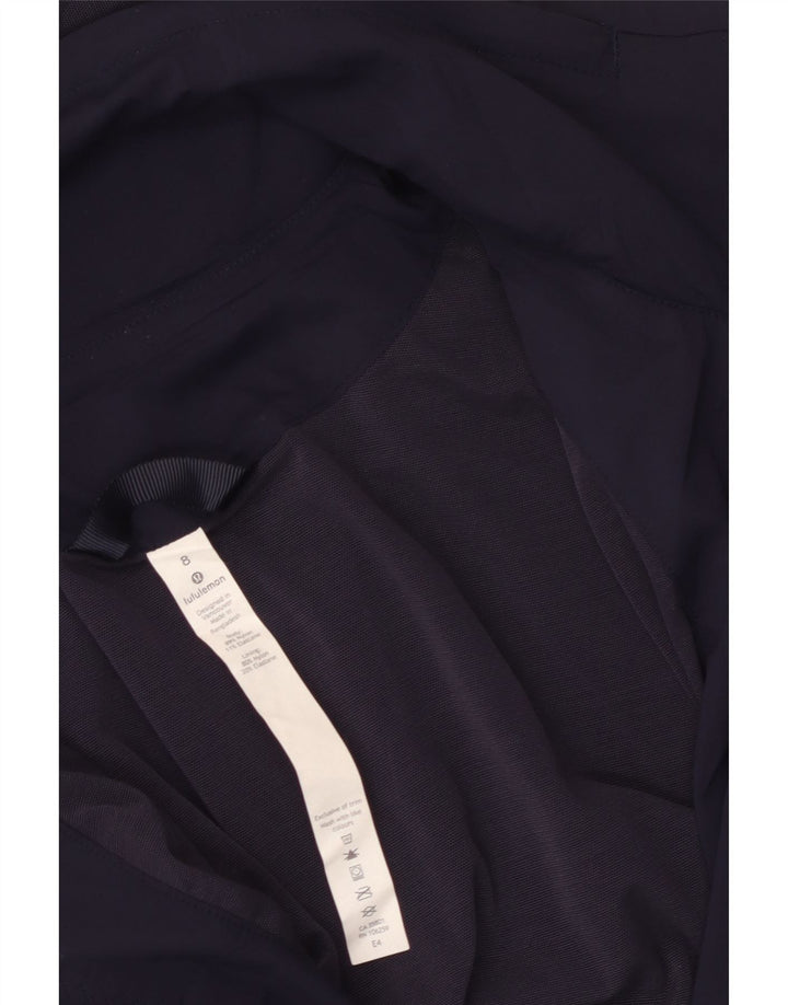 Lululemon Γυναικείο Μπουφάν με κουκούλα αντιανεμικό US 8 Medium Navy Blue Nylon