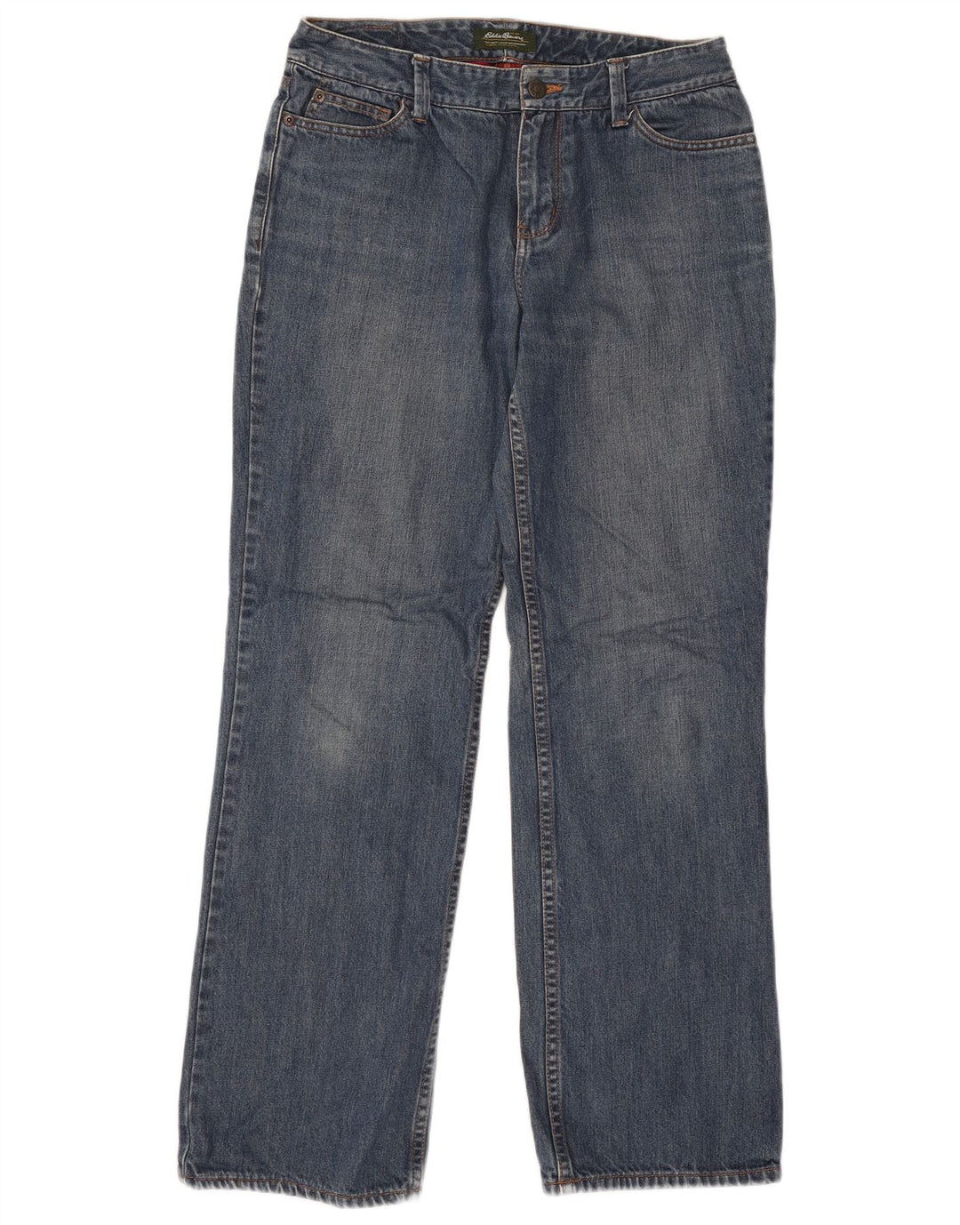 EDDIE BAUER Γυναικείο ίσιο τζιν US 6 Medium W30 L30 Μπλε βαμβακερό