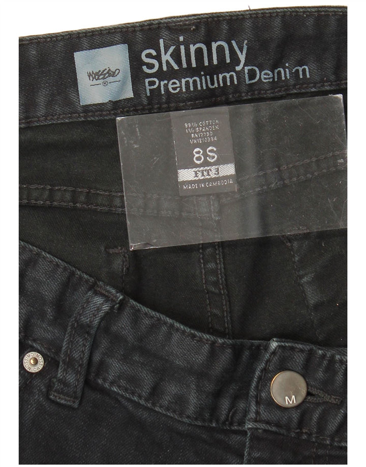 Mossimo Γυναικεία Skinny Jeans Χαμηλή Μέση US 8 Medium W34 L30 Γκρι βαμβακερό
