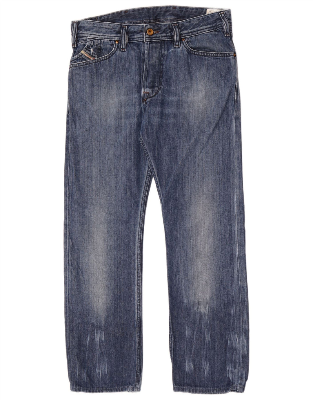 Diesel Ανδρικό Τζιν Kander Straight W31 L28 Μπλε βαμβακερό
