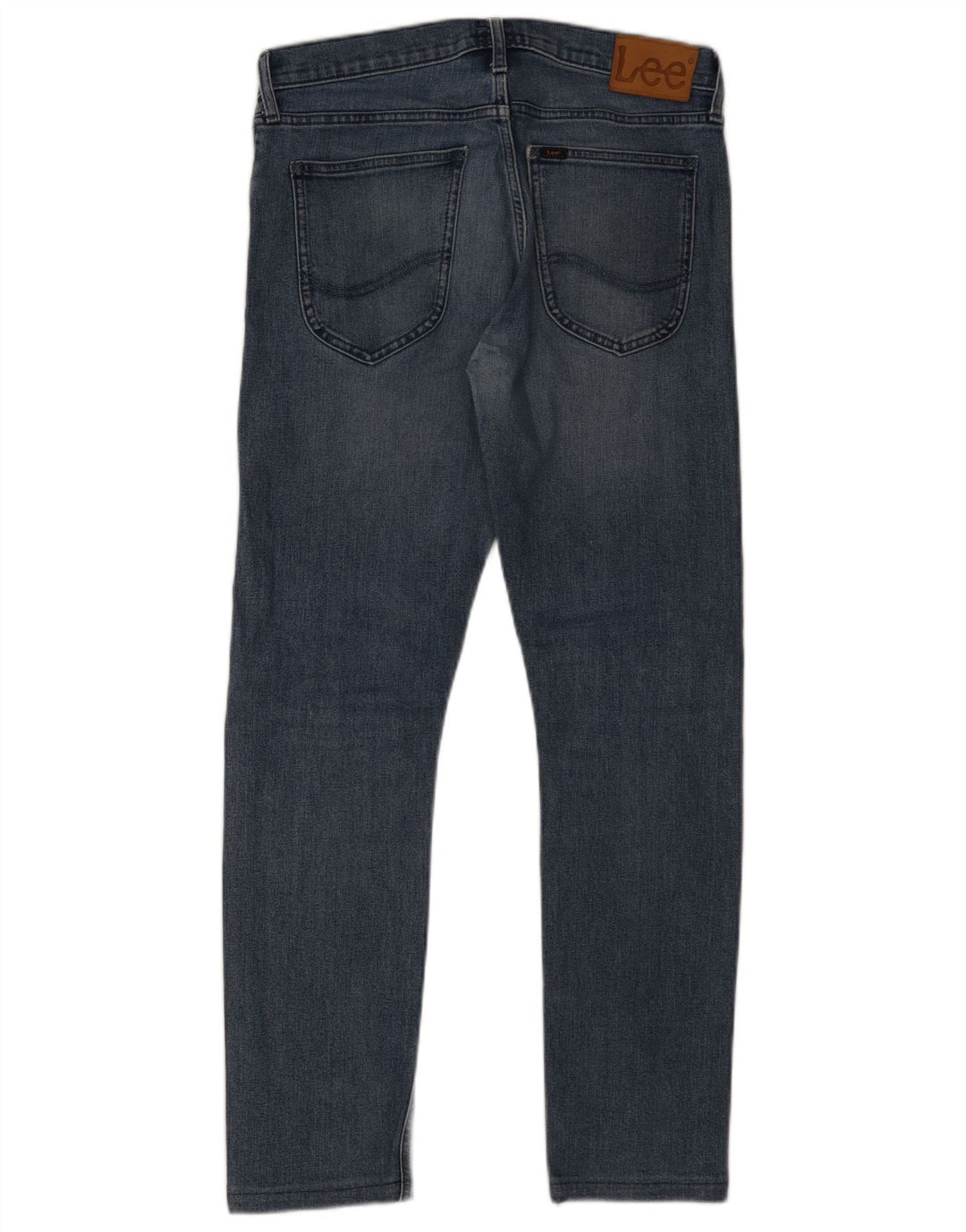 Lee Mens Luke Slim Jeans W32 L32 Blue Cotton