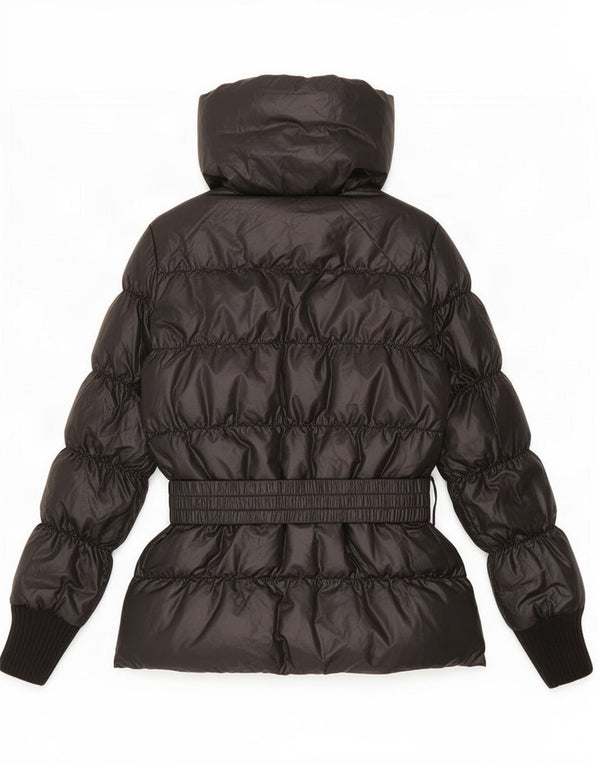 Sisley Γυναικείο μπουφάν με επένδυση IT 40 Small Black Polyester