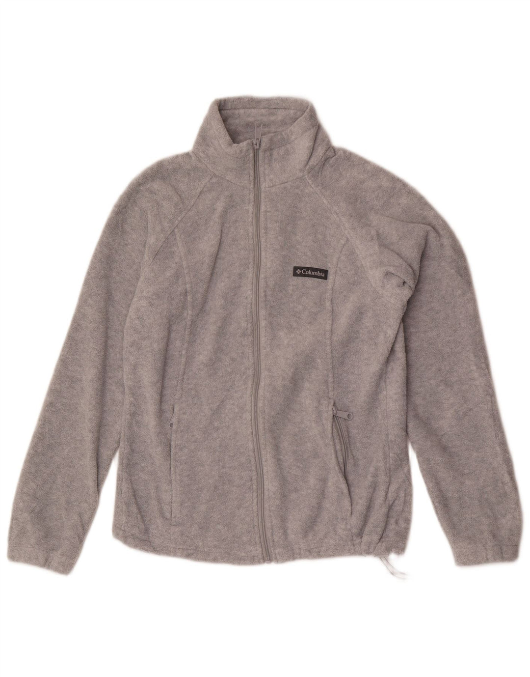 Columbia Γυναικείο Fleece Jacket UK 14 Medium Grey Polyester