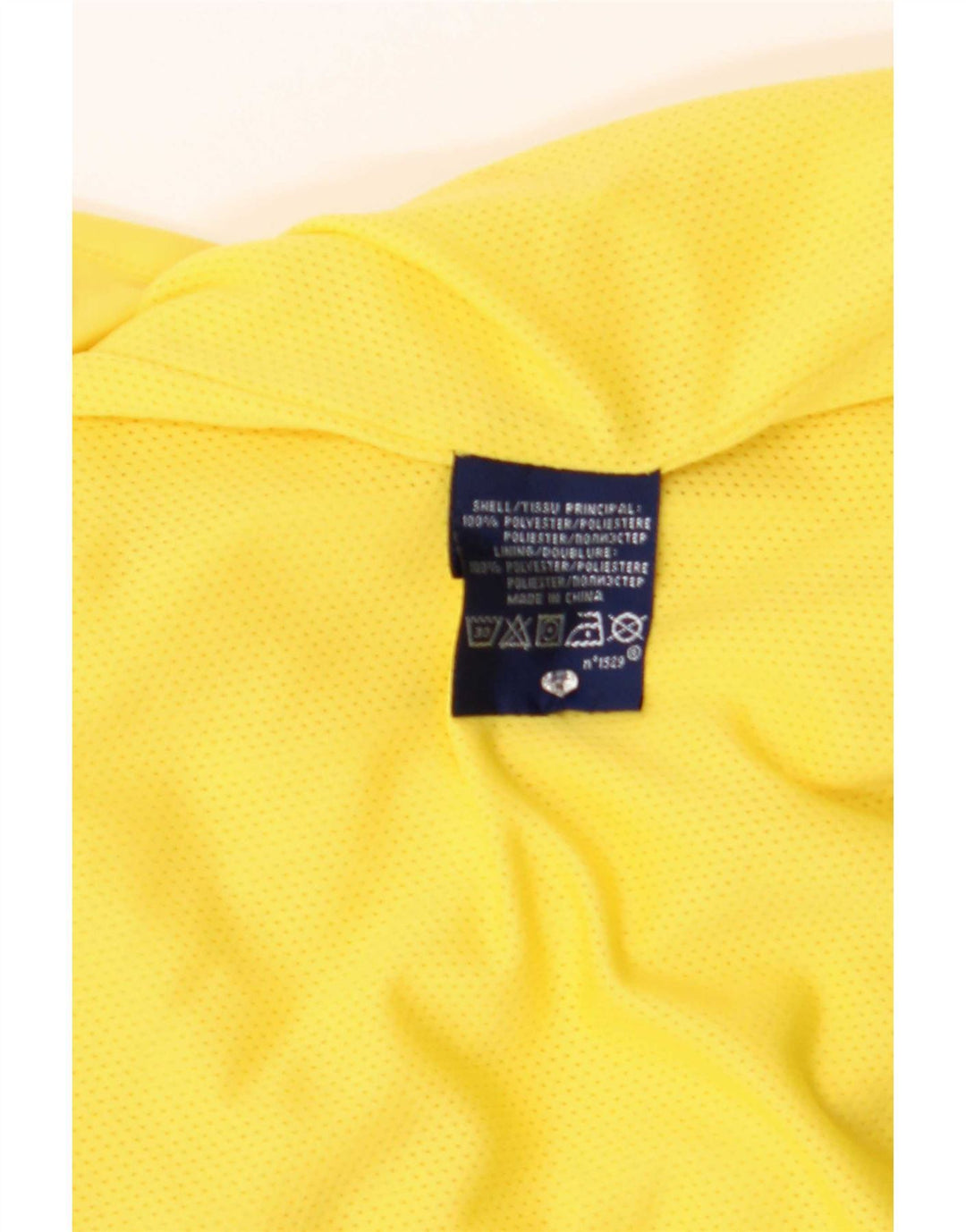 Πόλο Ralph Lauren Ανδρικό κοντομάνικο πουλόβερ πουκάμισο XL κίτρινο πολυεστέρα