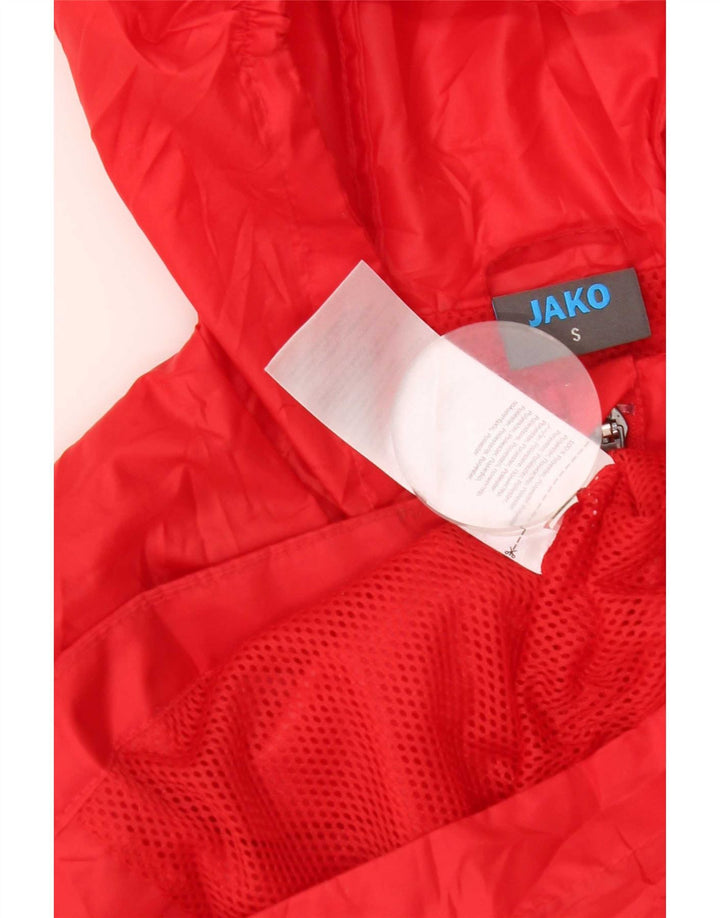 Jako Ανδρικό μπουφάν βροχής με κουκούλα UK 36 Small Red Polyester