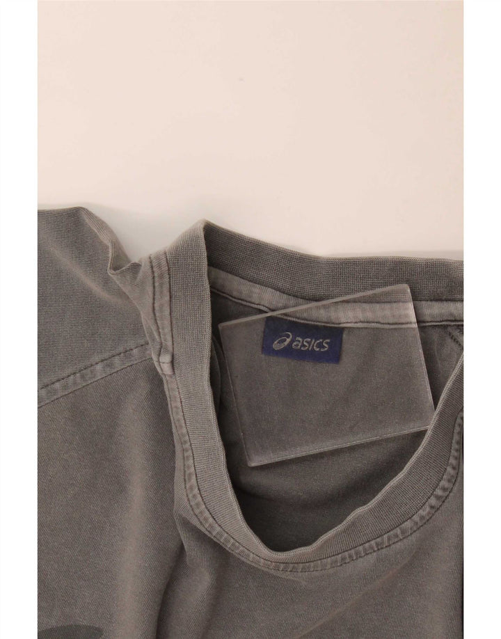 Ανδρικό γραφικό μπλουζάκι Asics Top XL Γκρι