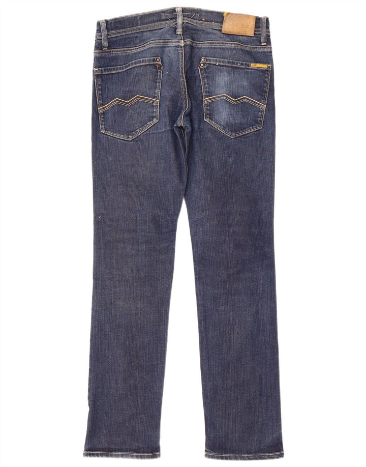 MELTIN' POT Γυναικείο Μανέρ Χαμηλόμέση Skinny Jeans W31 L32 Μπλε βαμβακερό