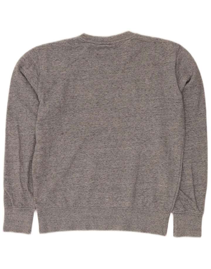 CHAMPION Ανδρικό γραφικό φούτερ πουκάμισο από βαμβακερό γκρι μικρό