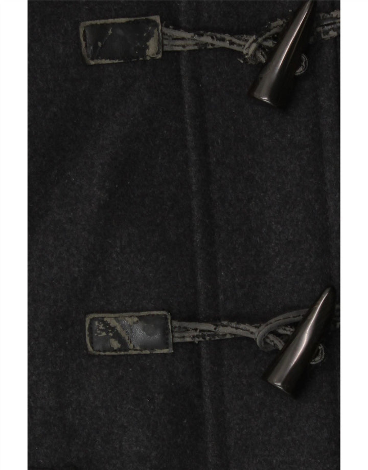 Zara Ανδρικό μπουφάν Duffle με κουκούλα UK 38 Medium Grey