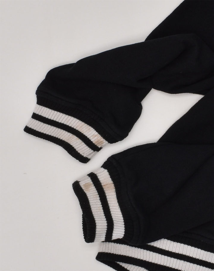 Μπουφάν HURLEY Boys Graphic Varsity 11-12 ετών μεγάλο μαύρο βαμβακερό