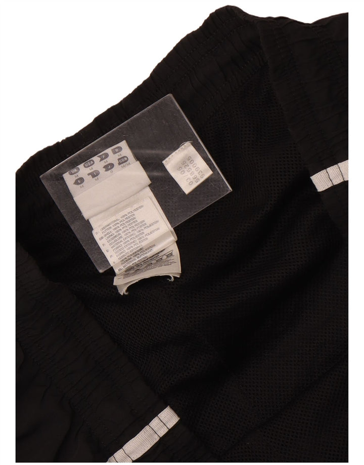 Ανδρικό αθλητικό σορτς Adidas από μεσαίο μαύρο πολυεστέρα