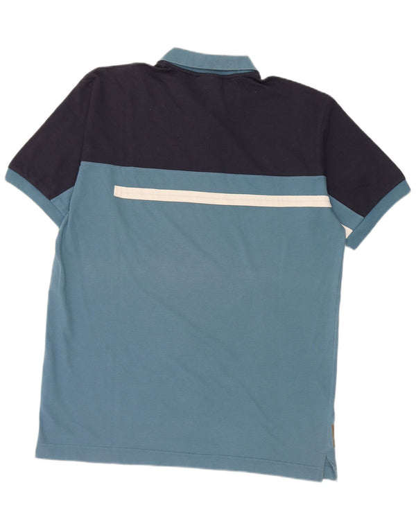Sergio Tacchini Ανδρικό Πόλο Μπλουζάκι 2XL Μπλε χρώματος βαμβακερό