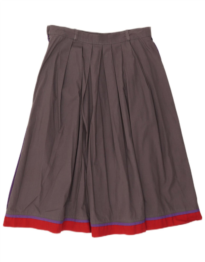 Vintage γυναικεία φούστα EU 40 Medium W28 Grey Colourblock