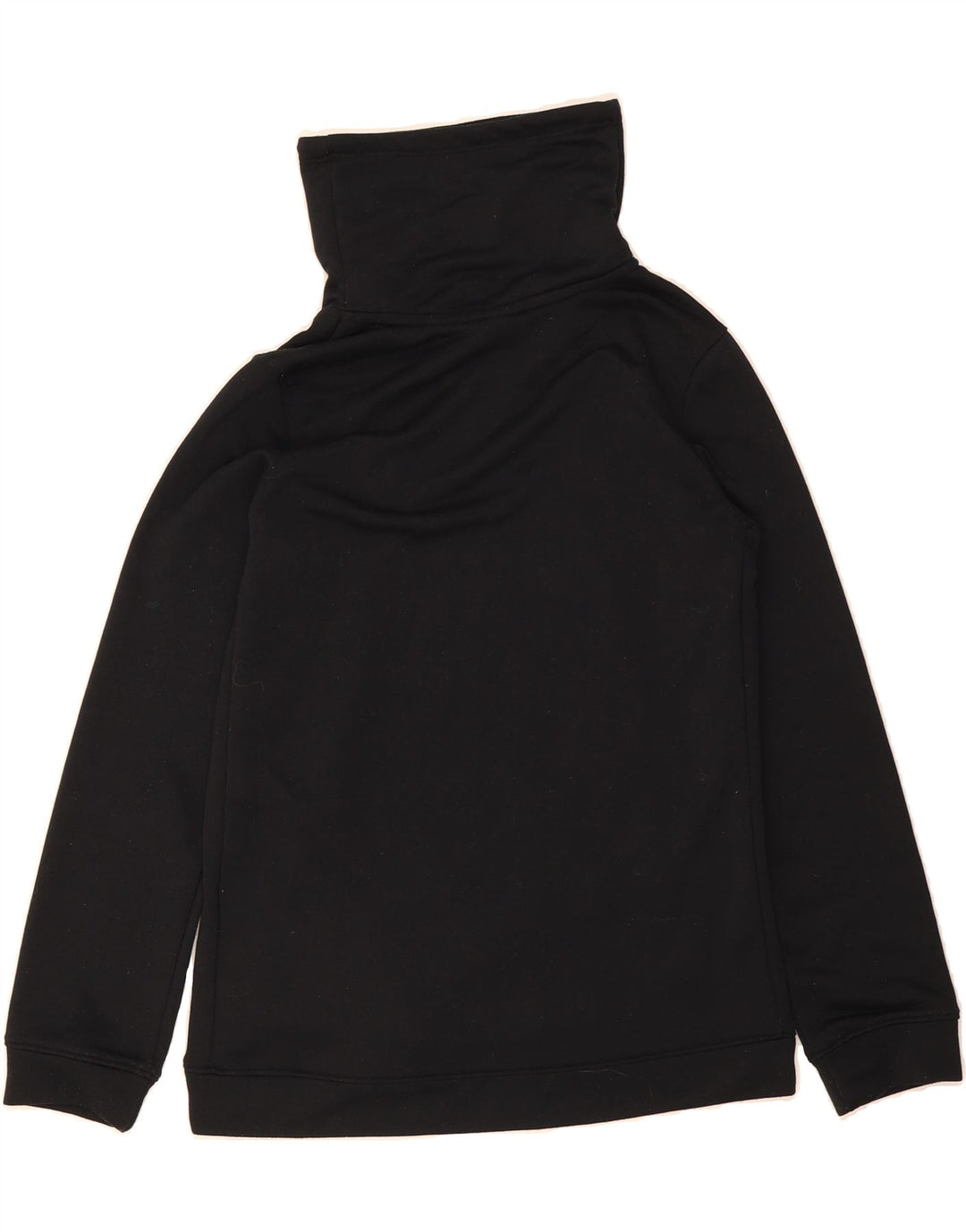 NIKE Boys Dri Fit Graphic Sweatshirt Jumper 13-14 Years XL Black Polyester Vintage Nike and Second-Hand Nike from Messina Hembry 