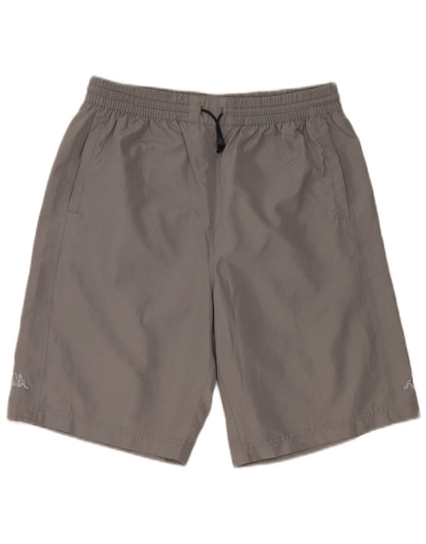Kappa Mens Sport Shorts Medium  Grey Polyester