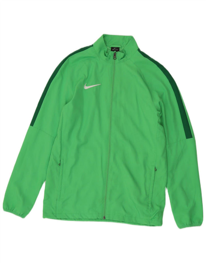 Ανδρική φόρμα Nike Dri Fit Μπουφάν μεσαίου πράσινου χρώματος πολυεστέρας