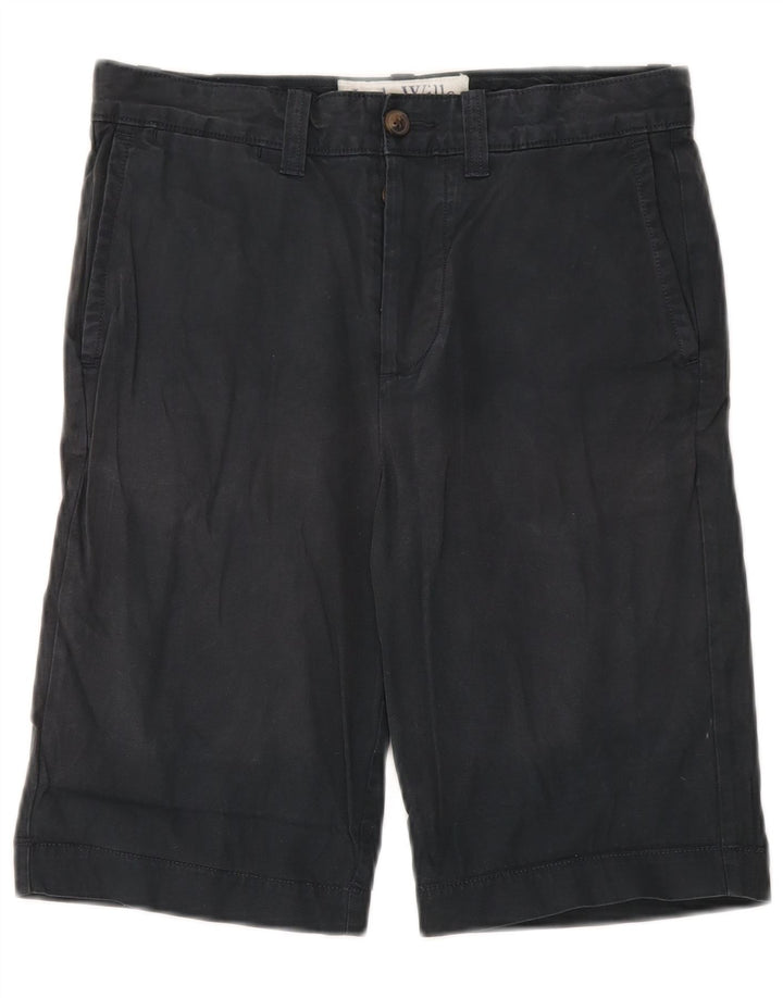 Jack Wills Γυναικείο Σορτσάκι Chino W28 Βαμβακερό μεσαίο ναυτικό μπλε