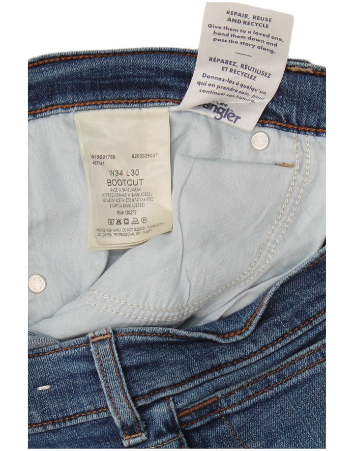 Ανδρικό τζιν Wrangler Bootcut W34 L30 Μπλε βαμβακερό