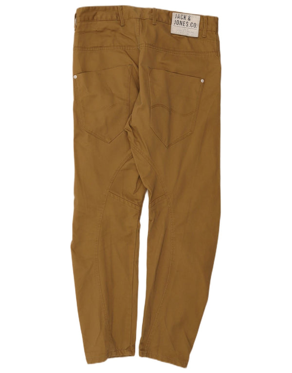 Jack & Jones Ανδρικό Μπανάνα Casual Παντελόνι W34 L30 Μπεζ
