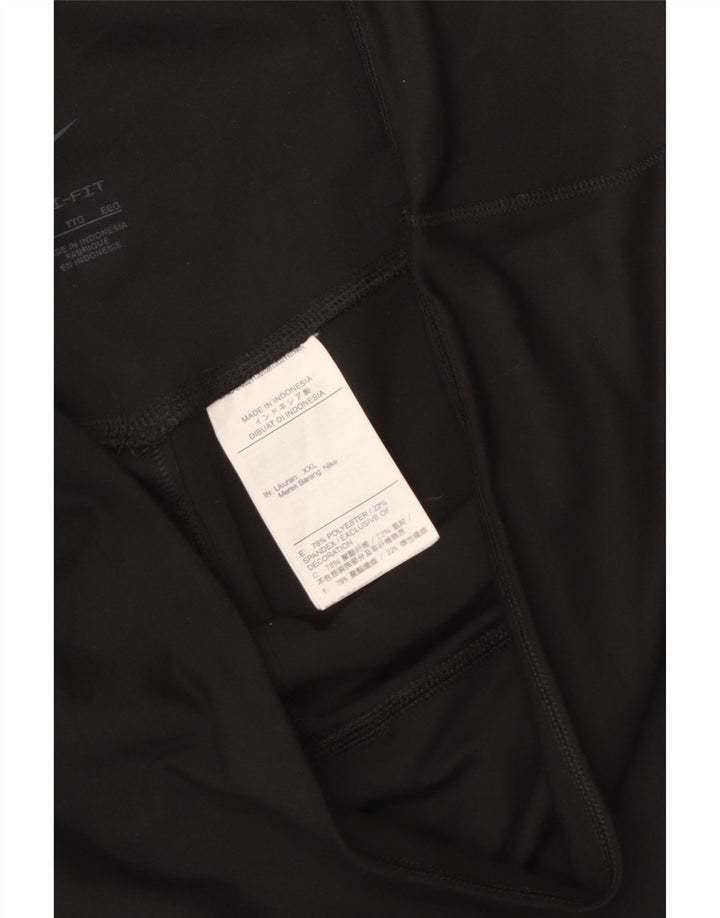 Γυναικείο κολάν Nike Dri Fit UK 20 2XL Μαύρο πολυεστέρα