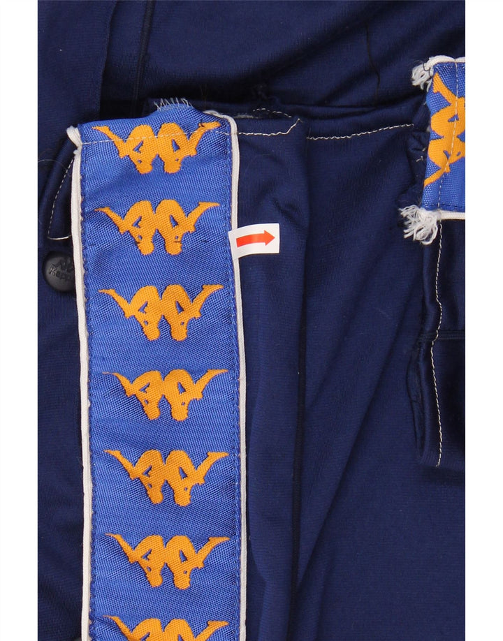 Ανδρική φόρμα γυμναστικής γραφική KAPPA Small Navy Blue Colourblock