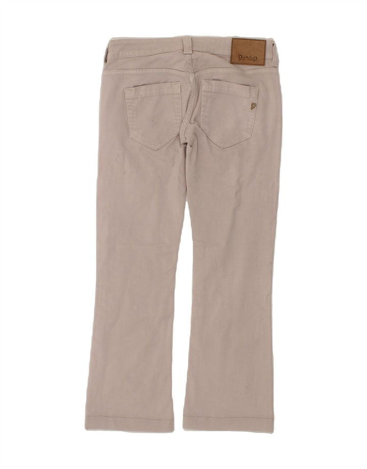 DONDUP Womens Bootcut Jeans W27 L27 Grey Cotton Vintage Dondup and Second-Hand Dondup from Messina Hembry 