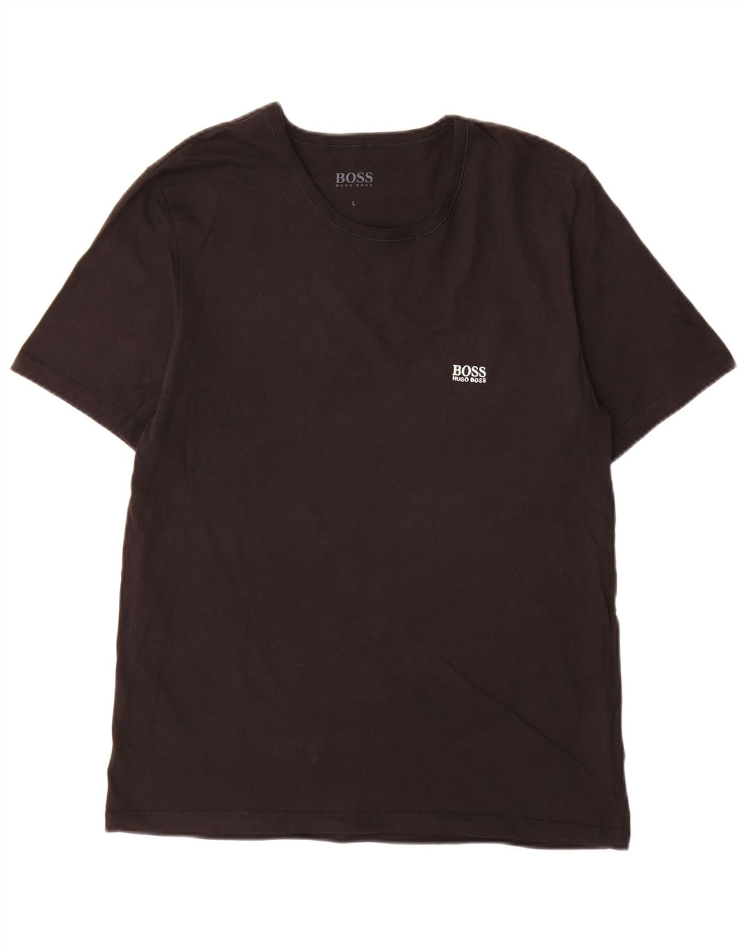 Ανδρικό T-Shirt Hugo Boss Top μεγάλο μαύρο βαμβακερό