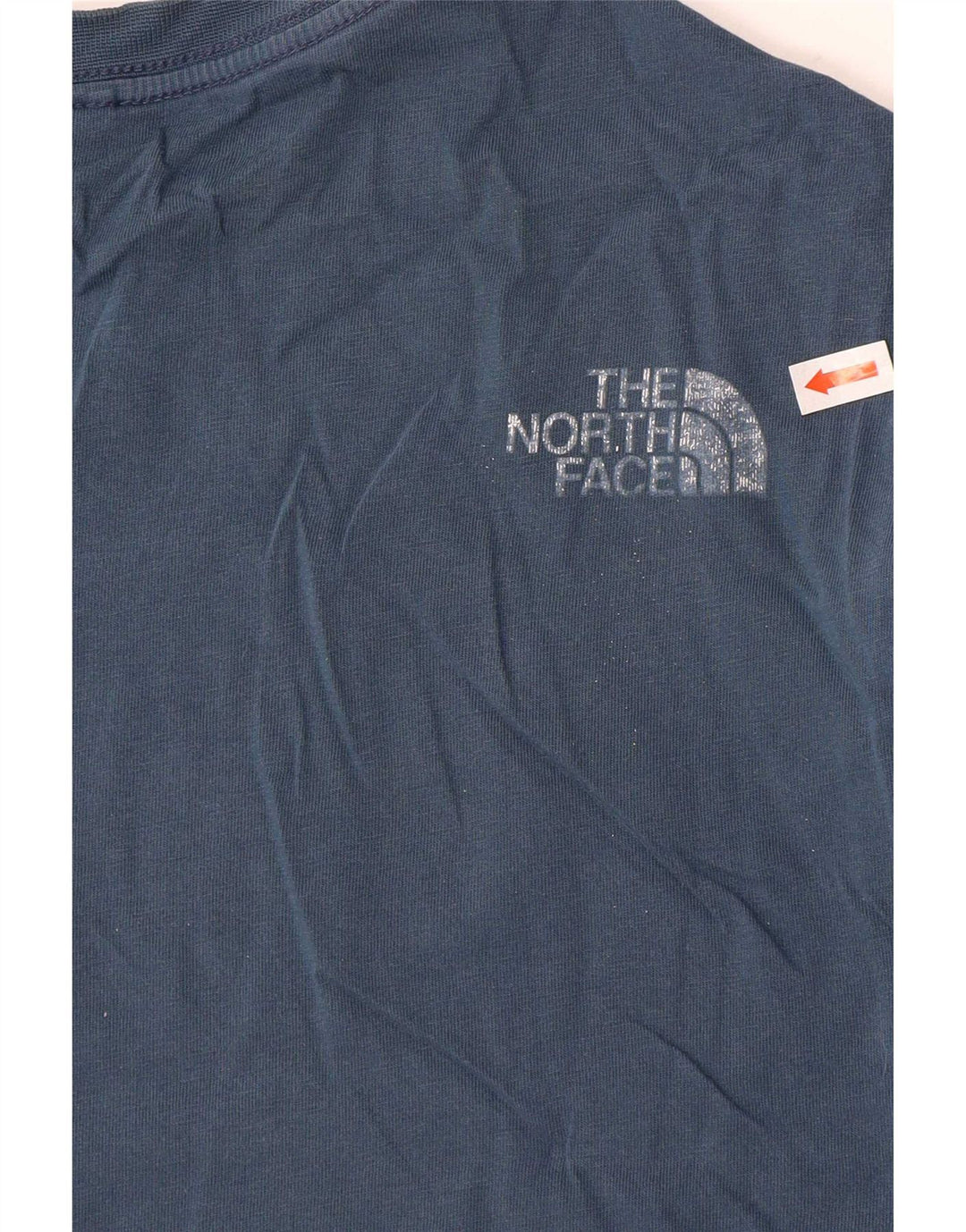 Ανδρικό γραφικό T-Shirt North Face Top από μεσαίο μπλε βαμβακερό