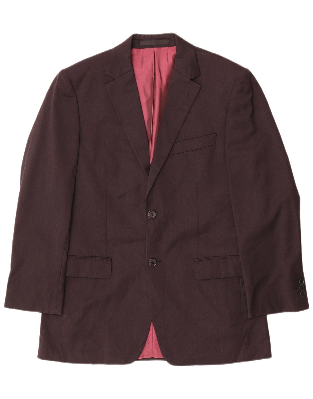 John Lewis Ανδρικό σακάκι 2 κουμπιών UK 38 Medium Grey Wool