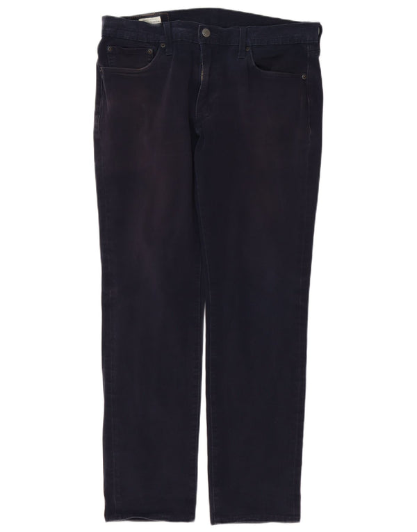 Levi's Mens 511 Regular Fit Slim Jeans W33 L29 Navy Blue Cotton