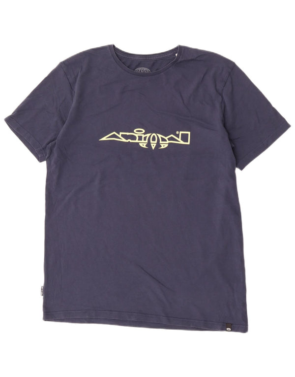 Ανδρικό Animal Graphic T-Shirt Top Large Navy Blue από βαμβάκι
