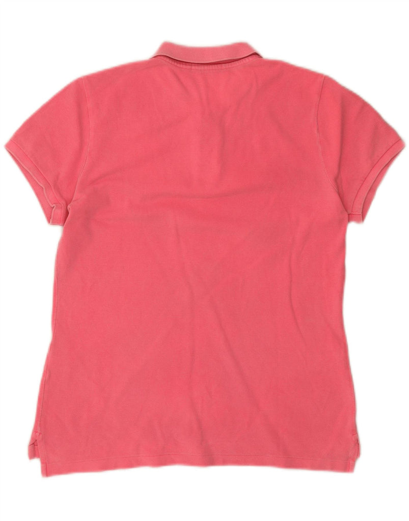 RALPH LAUREN Mens Polo Shirt Large Pink Cotton Vintage Ralph Lauren and Second-Hand Ralph Lauren from Messina Hembry 