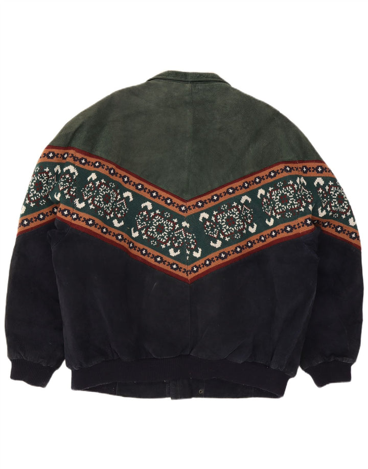 Cable Car Clothiers Ανδρικό μπουφάν Shearling UK 44 2XL Πολύχρωμο Fair Isle