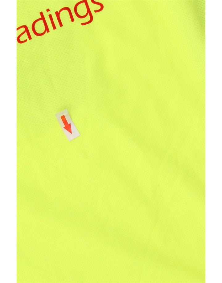 Ανδρικό γραφικό T-Shirt Adidas Top Large Green Colourblock Πολυεστέρας