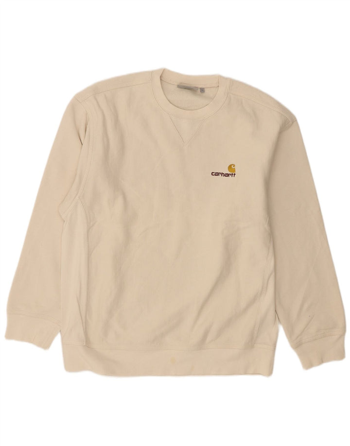 Ανδρικό φούτερ Carhartt Jumper Μεγάλο Μπεζ βαμβακερό