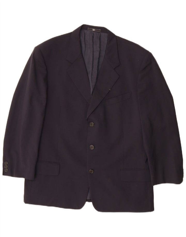 Valentino Ανδρικό μπλέιζερ με 3 κουμπιά μπουφάν UK 40 Large Navy Blue