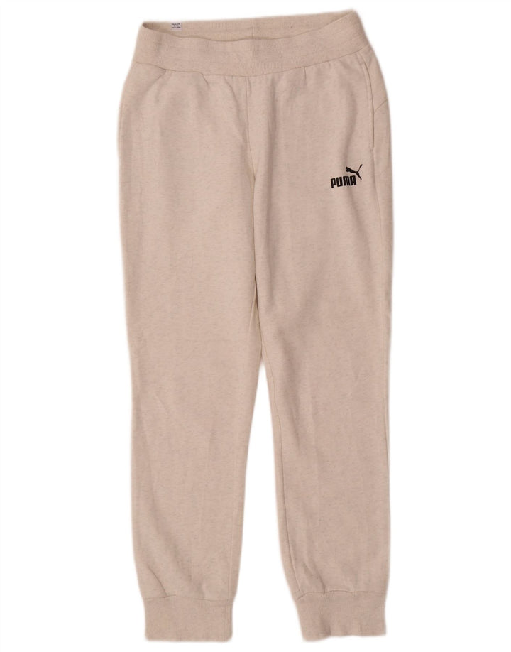 Puma Γυναικεία αθλητική φόρμα Παντελόνι Joggers UK 10 Small Grey Polyester