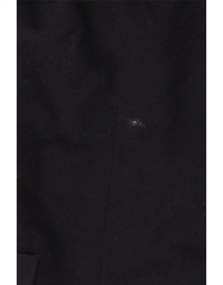 Jaeger γυναικείο σακάκι σακάκι με διπλό στήθος UK 6 XS Navy Blue New Wool